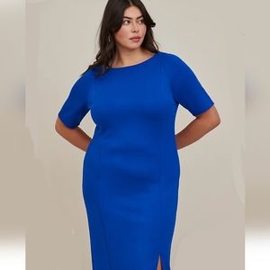 Studio Cupro Bodycon Dress